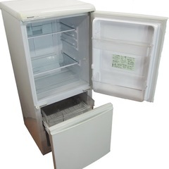 SHARPシャープ 135L 2ドア冷蔵庫 SJ-614-W 左開き ホワイトの画像