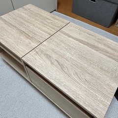 LOWYA ローテーブル ドレッサー　引き出しの画像