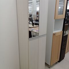 ★リユースのサカイ日立店★HJ8161  シューズBOX ライトベージュ H185.5×D35×W50.5 クリーニング済み の画像