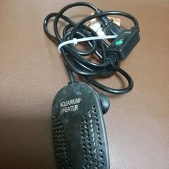 濾過機　アクアリウムヒーター　水槽の照明　エアポンプの画像