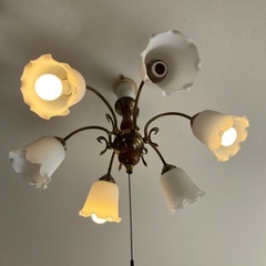 シャンデリア照明の画像