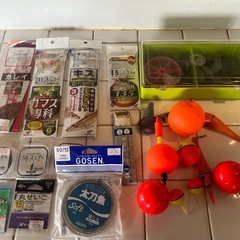 リール2個付き釣り道具一式 の画像