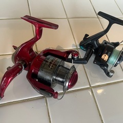 リール2個付き釣り道具一式 の画像