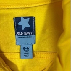 オールドネイビー 70㎝くらい デニム ジャケット ヴィンテージ 古着の画像