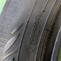 【訳あり】ダンロップ EC300 21年製 155/65R14 中古 4本 タイヤのみ の画像