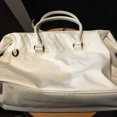 オークリー　レザーボストンバッグの画像