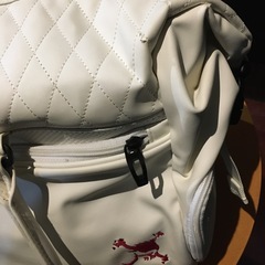 オークリー　レザーボストンバッグの画像