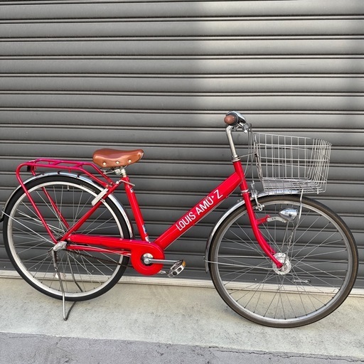 27インチ　オートライト変速付き自転車