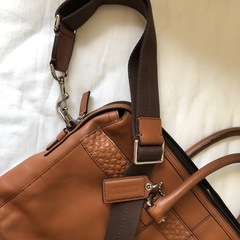 美品 & 上質Coachコーチ＃レザー、ビジネストートバッグの画像