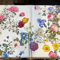 D7038【グッチ】フローラ 大判 スカーフの画像