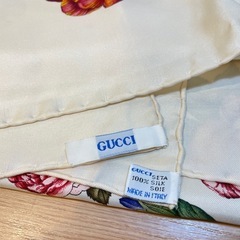 D7038【グッチ】フローラ 大判 スカーフの画像