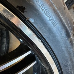 　20インチ深リム　タイヤバリ溝　の画像