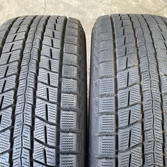1029-2)はめ替え込み！225/65R17 ダンロップスタッドレス中古4本セット！2021年製ウインターマックスSJ8の画像