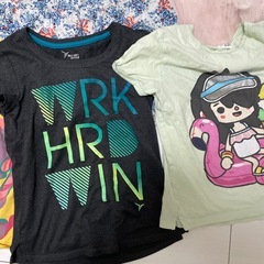 女の子夏物サイズ120くらい　半袖とワンピース13枚の画像