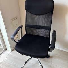 本日限定　ハイバックオフィスチェア(OC113 BKの画像