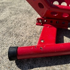 バイクスタンド フロントホイールクランプ バイクチョックの画像