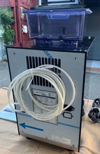 【動確済み】美品 23年製 BAN スノーパウダーマシン NSD-151MW ナカジョウ 氷のいらないかき氷機 業務用かき氷機 スノーディスペンサー