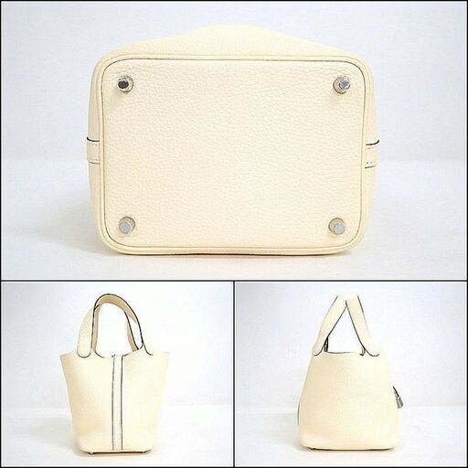 NR45　md16353tm【HERMES】ピコタンロックPM　トリヨンクレマンス　ナタ　Z刻印