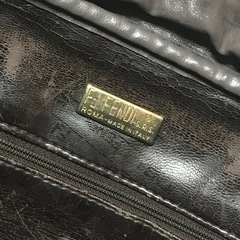 正規品 ヴィンテージ フェンディ ズッカ柄 ボストンバッグ ブラウンの画像