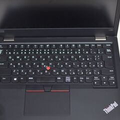 中古良品ノートパソコン LENOVO ThinkPad L380 Windows11+office Celeron 3965U/爆速SSD256GB/メモリ8GB/13.3インチ/無線内蔵/WEBカメラの画像