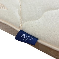 🉐美品🉐マットレス　三つ折り　シングル　ベッド　ベット　寝具　敷布団の画像