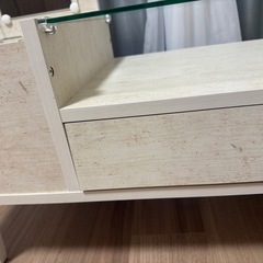 鏡　収納　テーブルの画像