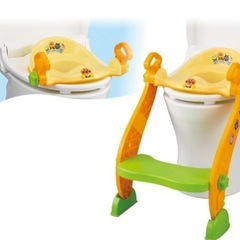 交渉中 アンパンマン　２WAYでつかえる！ステップ付き補助便座の画像