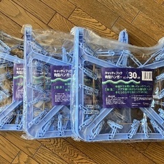 10/30、31限定！洗濯ハンガー×3個 お譲りしますの画像