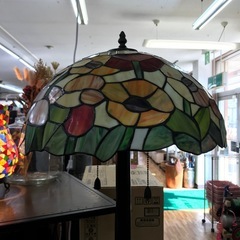 ステンドガラス風 フロアライト　の画像