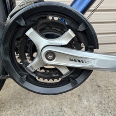 ブリヂストンマウンテン自転車 27インチ　3×7変速　クロスバイク　自転車　通勤通学　の画像