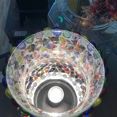 ステンドガラス風 照明　の画像