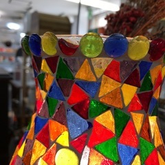 ステンドガラス風 照明　の画像