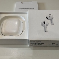 Apple AirPods 4 アクティブノイズ キャンセリング箱有りの画像
