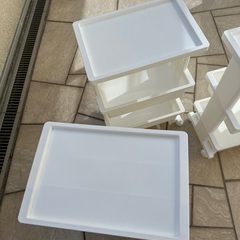 ワゴン 3個セット 美品の画像