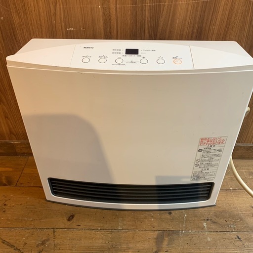 NORITZ ガスファンヒーター　GEH-4004S ホワイト