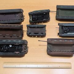 プラモデルの戦車　ジャンク　無料　バンダイ　タミヤ　４８分の１の画像