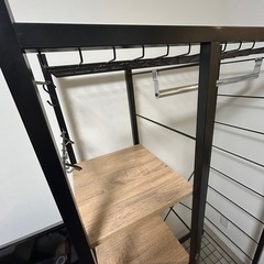 お洒落 デザイン ハンガーラック　幅93×高さ164.5　の画像