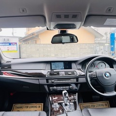 BMW 5シリーズ ホワイト2年車検付き‼️の画像
