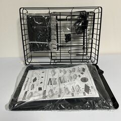 水切りラック 水切りかご シンク上 水切りラック 簡単組み立て 食器水切り の画像