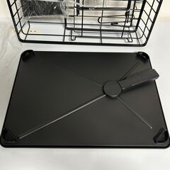 水切りラック 水切りかご シンク上 水切りラック 簡単組み立て 食器水切り の画像