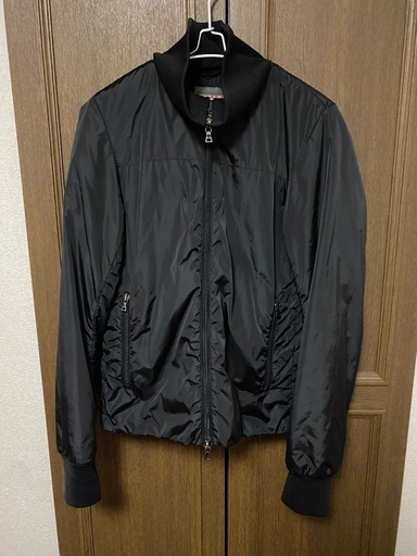 【Y00016】PRADA（プラダ）中綿ライナー　ナイロンジャケット　46(M)