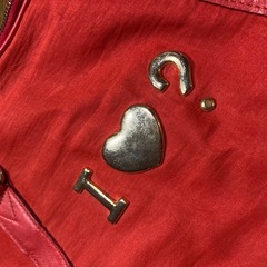 激レア モスキーノ MOSCHINO ナイロンブリーフケース レッドの画像