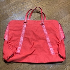 激レア モスキーノ MOSCHINO ナイロンブリーフケース レッドの画像