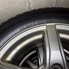 【お話し中】冬タイヤ　16インチ　アルミホイール付の画像