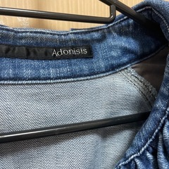 ADONISIS アドニシス　フリルデニムジャケットの画像