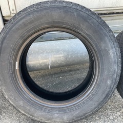 YOKOHAMA 145/80R12 LT 2本　21年　軽トラ　タイヤ　減り　ヒビありの画像