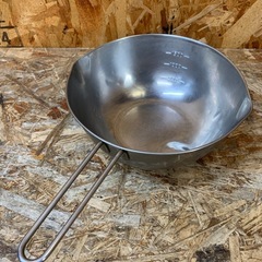 a(7631) ステンレス 手付きボウル 4個セット 目盛り 注ぎ口付き 21cm 1500ml 両口 深型 ボール 日本製 業務用の画像