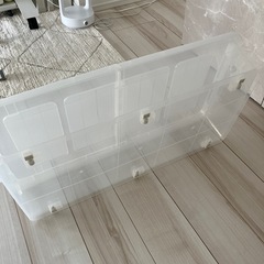 ニトリ　ベッド下収納ケースの画像