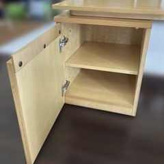 値下げ！アクタス　ACTUS 学習デスク　ナチュラルデスクの画像