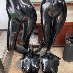  アパレル ジャンク トルソー 2体  婦人服 マネキン 什器 閉店 ボディ 洋品店 店舗 大量 廃業の画像